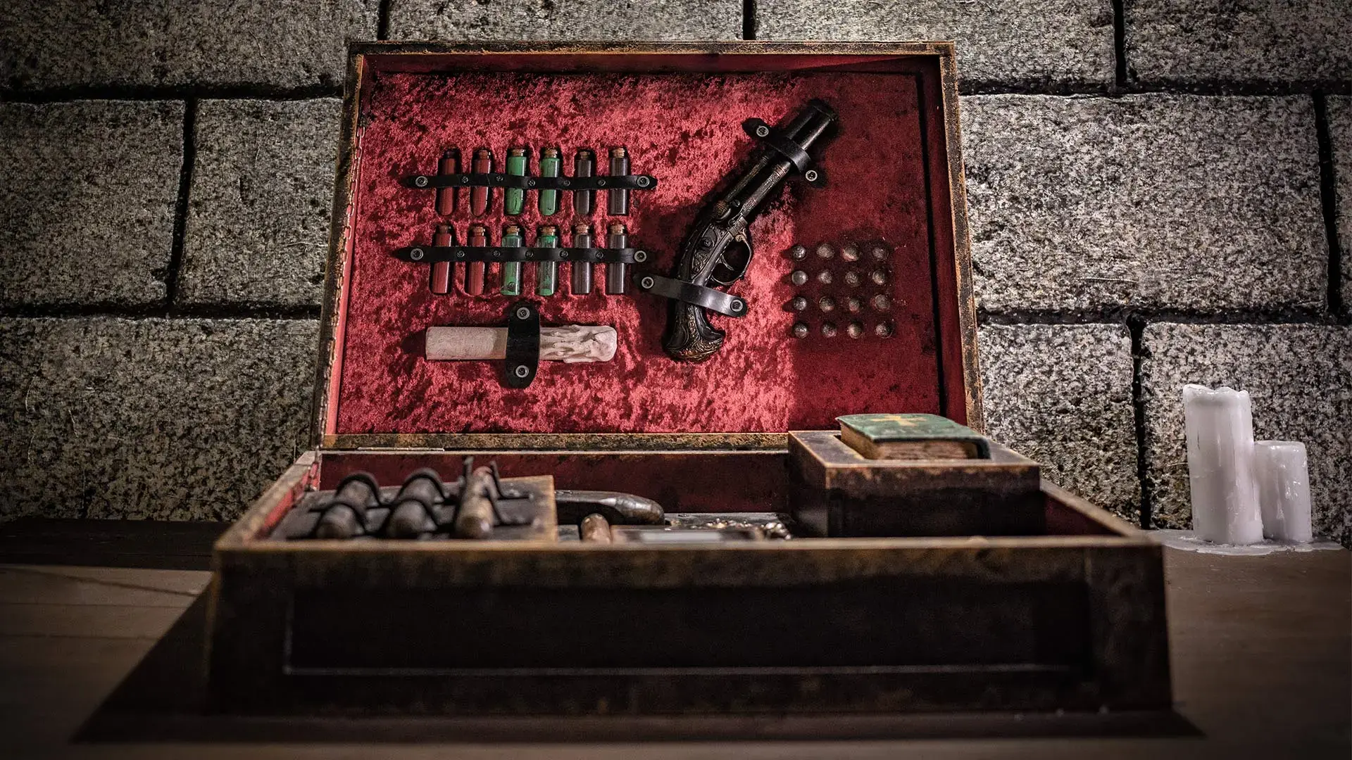 Escape room challenge at Game Over Escape Rooms