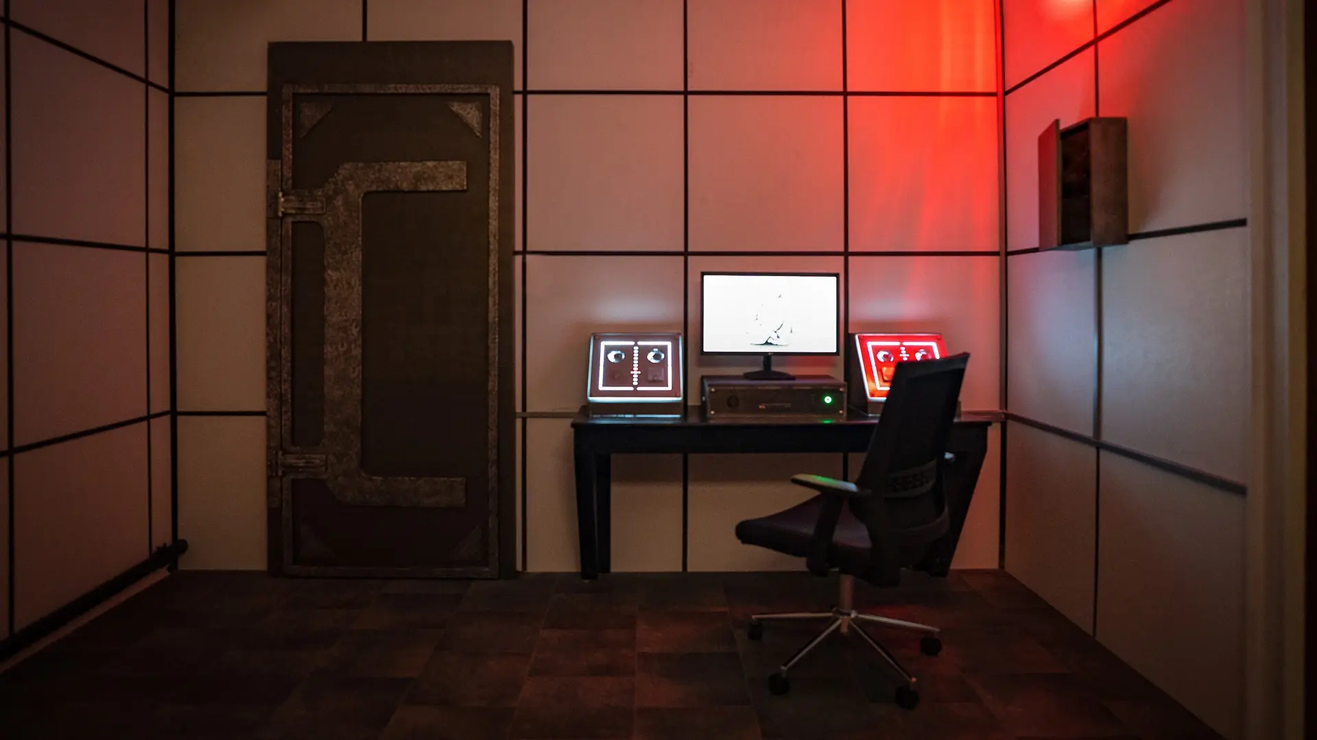 Escape room challenge at Game Over Escape Rooms