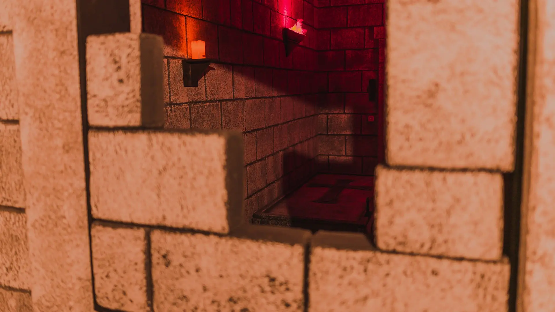 Escape room challenge at Game Over Escape Rooms