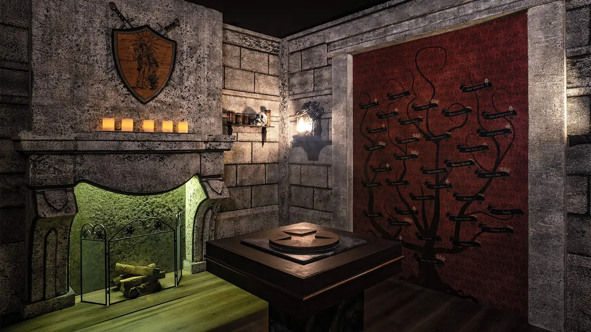 Escape room challenge at Game Over Escape Rooms