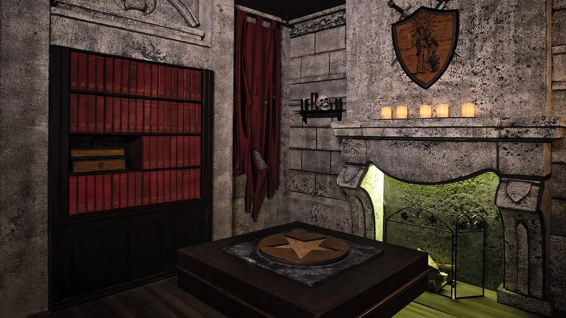 Escape room challenge at Game Over Escape Rooms